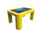 Интерактивный стол для детей желтый_4