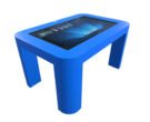 Интерактивный стол для детей синий_3