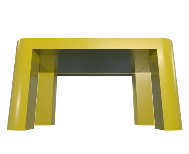 Интерактивный стол для детей желтый_1