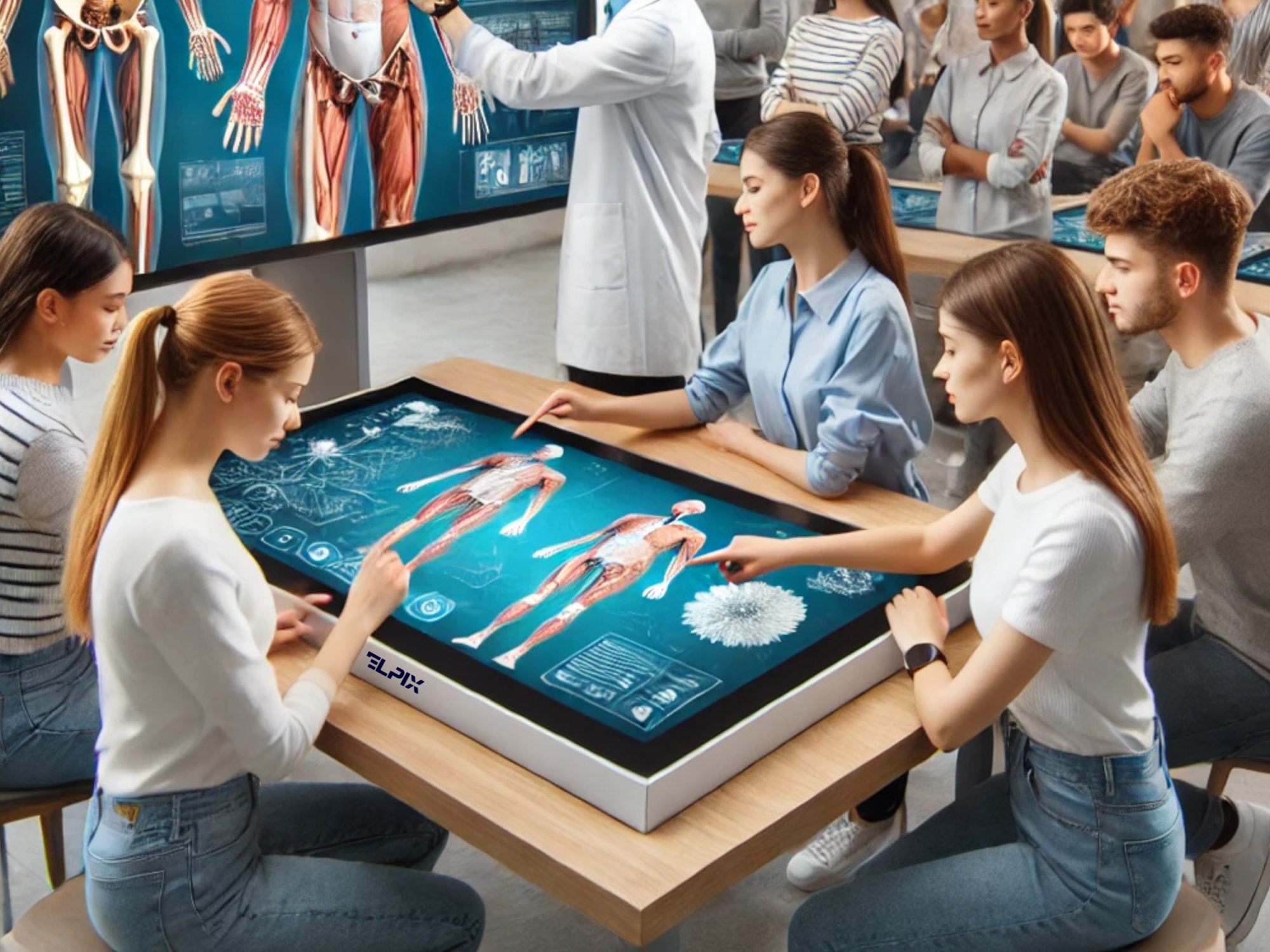 interactive table for medicine