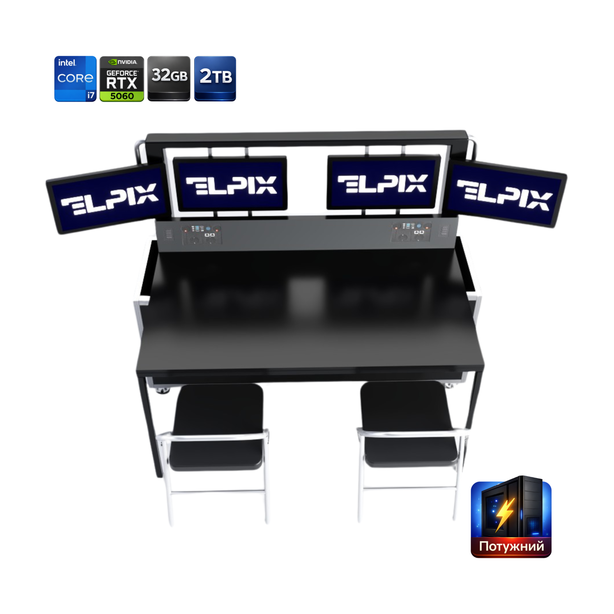 Автоматизированное рабочее место оператора Elpix 4×32
