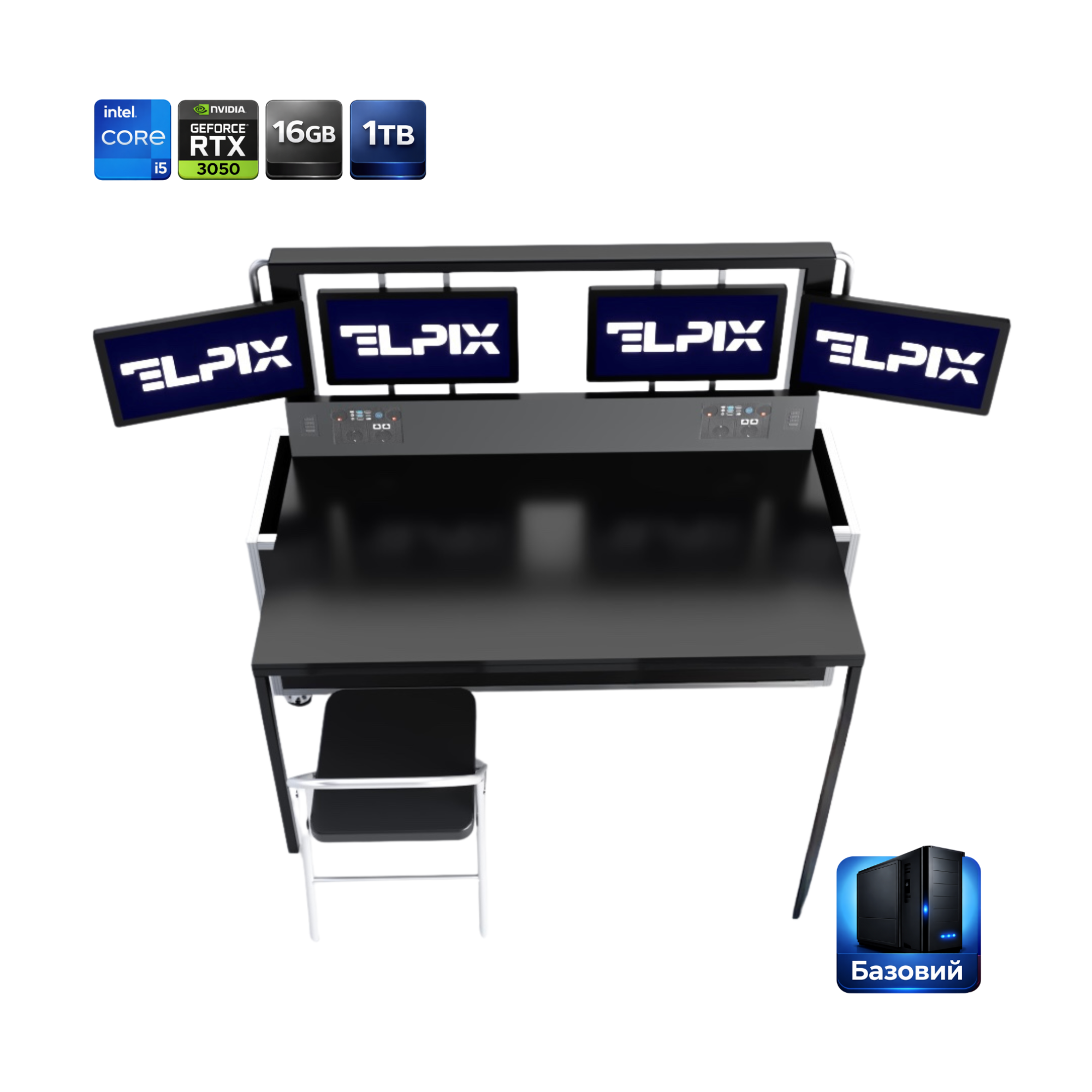 МКП Elpix на 1 оператора 4×32 базовый