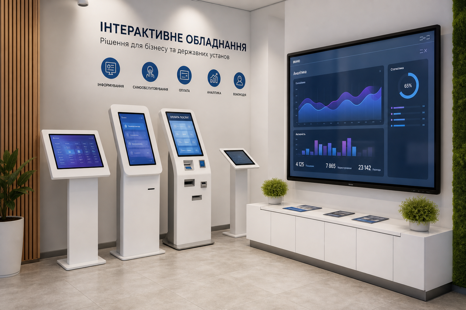 Интерактивное оборудование для торговли ТРЦ Elpix