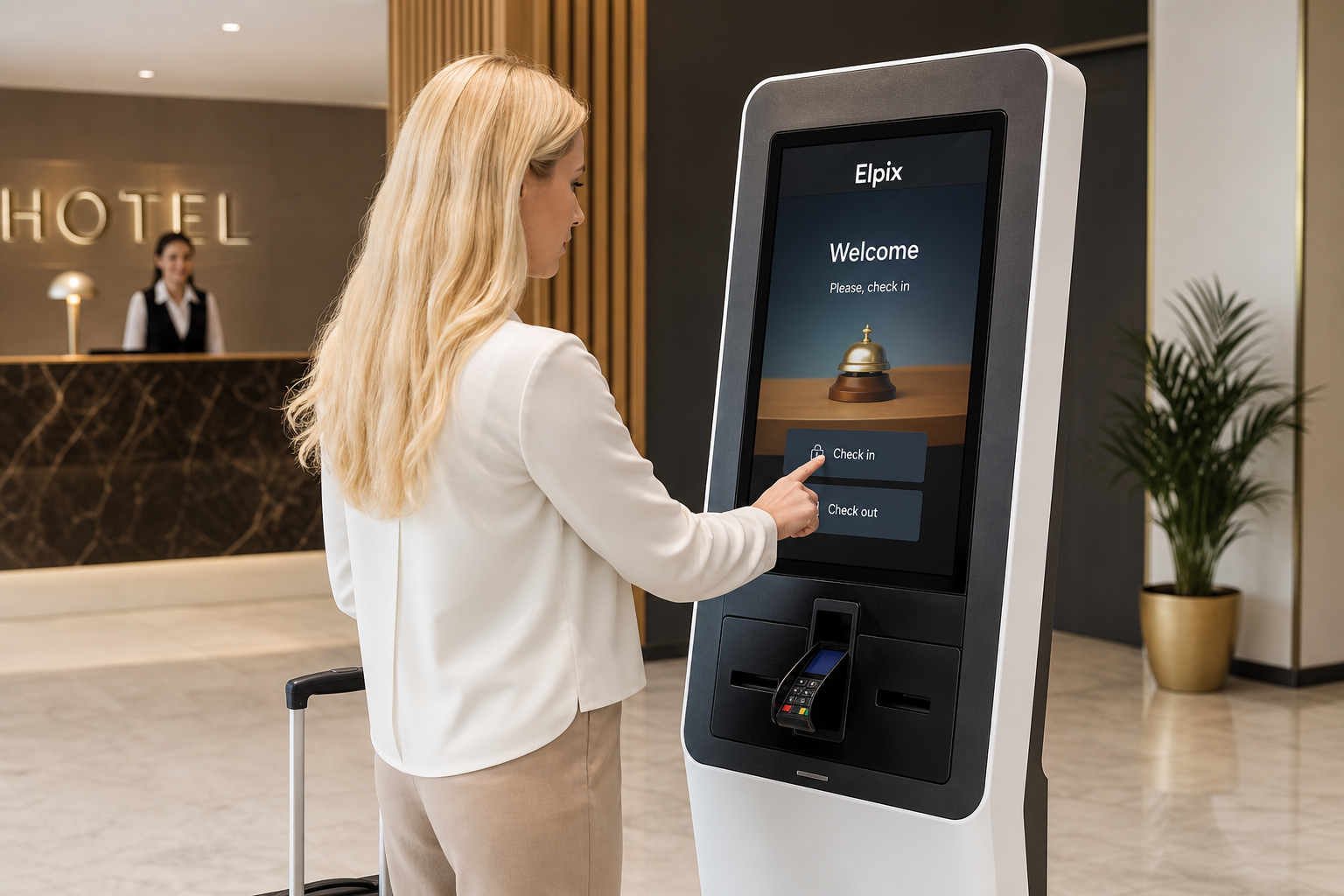 Elpix self-service terminal for business
