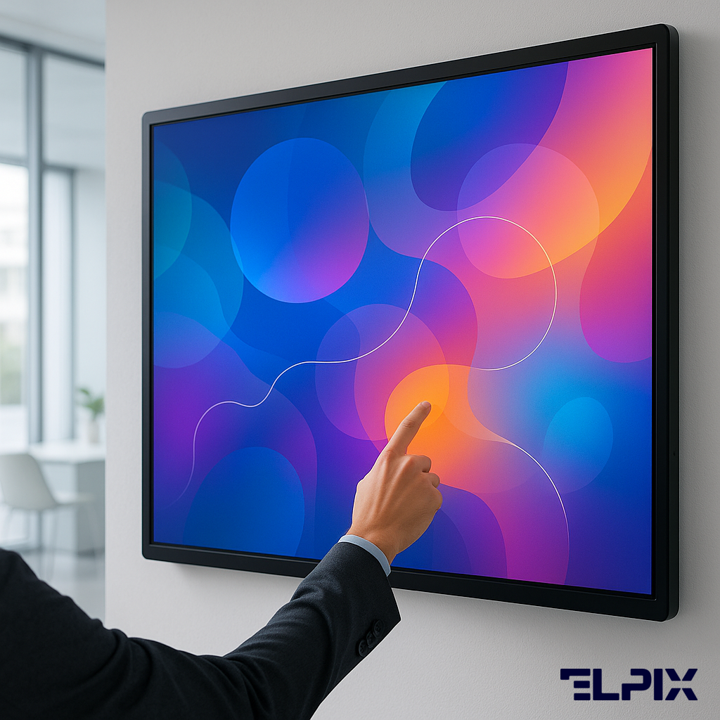 Інтерактивна панель Elpix в офісі