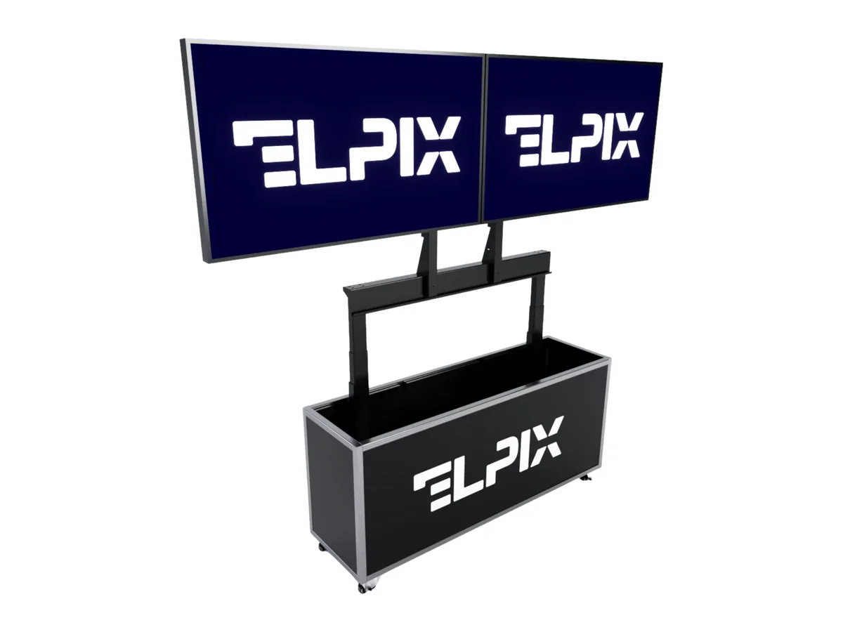 Моторизований відеомодуль Elpix 2 на 55 дюймів для брифінгів